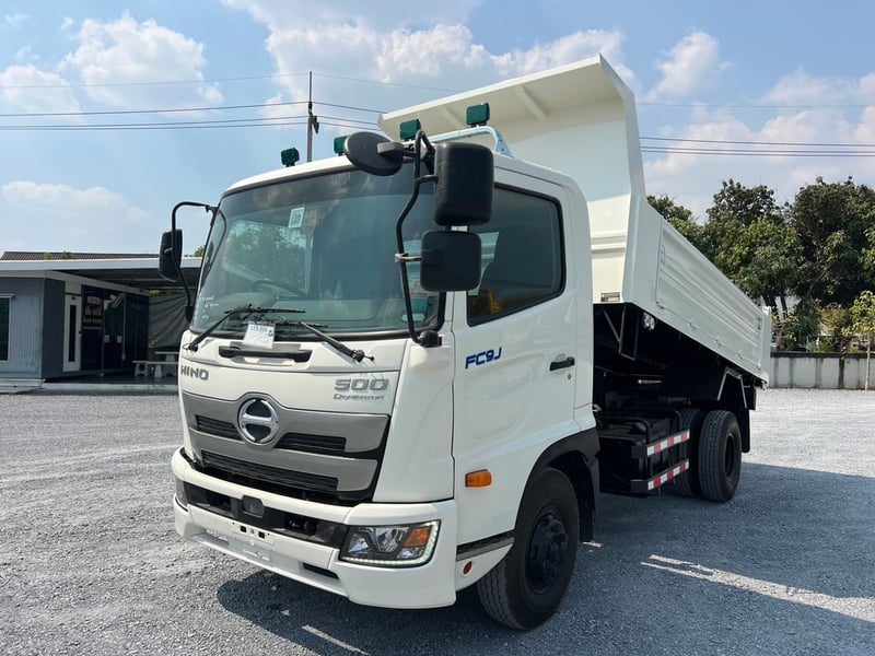 HINO DOMINATOR FC9J 155 HP ปี 63 ไมล์ 96,011 กม. #กระบะดั้มสามมิตร SMM ยาว 4 ม. # LEK866 