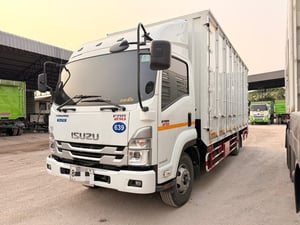 ISUZU FRR210 HP ตู้ 10 บานปี 66 ไมล์ 8000 KM.#ตู้10 บาน ตู้ยาว 6.50 ม.
