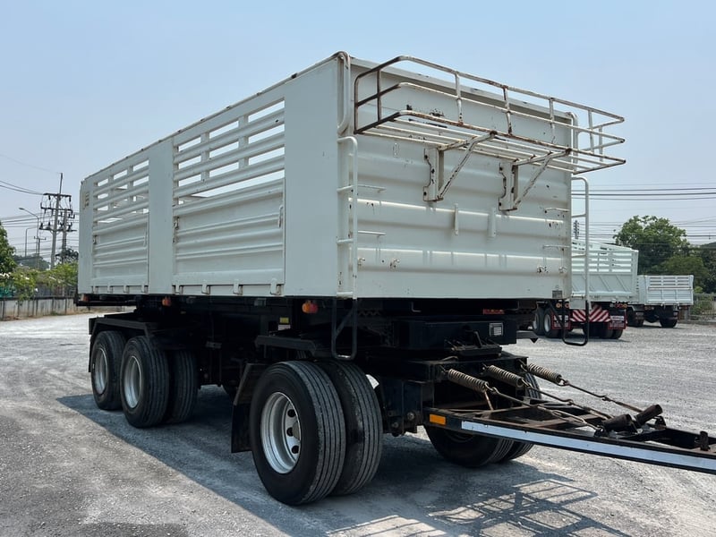 HINO FM1A 344HP แม่ปี 65 ลูกพ่วงสามมิตร ปี 2566 ไมล์ 201,404 KM. #แม่ลูก-กระบะดั้มสามมิตร SMM #LEK1002 ,719 