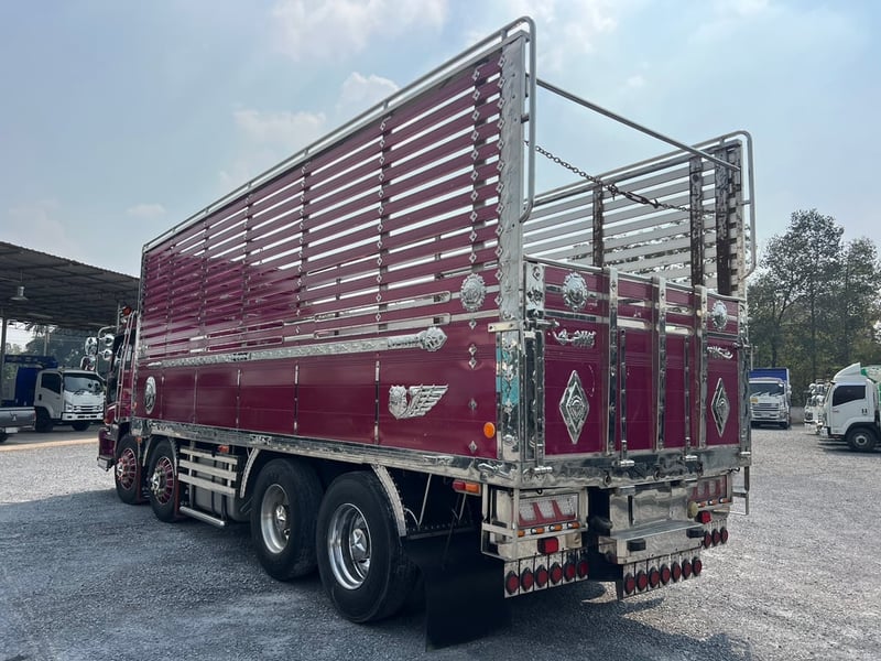 SUZU GIGA หัวตึก (รถประกอบ) จดปี 64 ไมล์ 805,547 KM. #12ล้อแท้ เพลาเดียว #LEK 1074