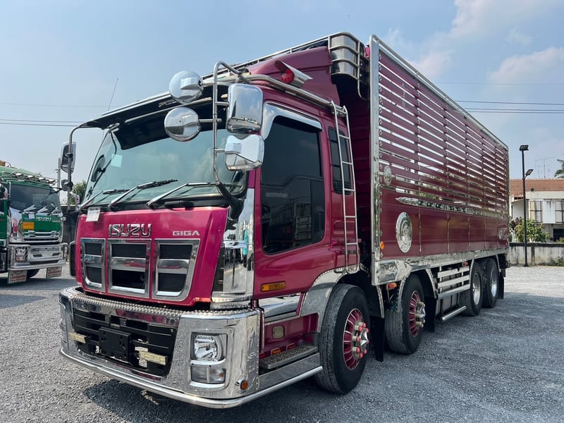 SUZU GIGA หัวตึก (รถประกอบ) จดปี 64 ไมล์ 805,547 KM. #12ล้อแท้ เพลาเดียว #LEK 1074