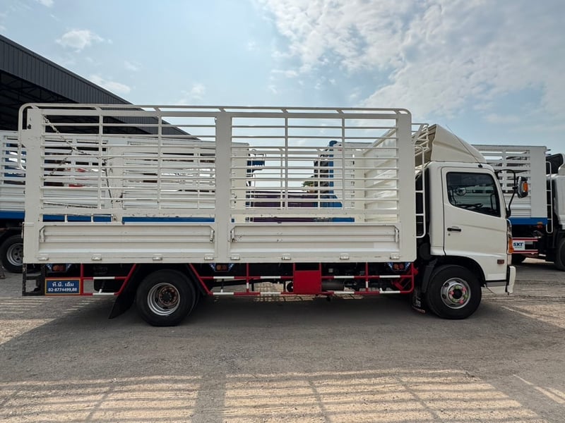 HINOFC9J 175 HP ปี63  เลขไมล์ 140,000 km. #6ล้อล่องกระบะยาว 5.50 ม.