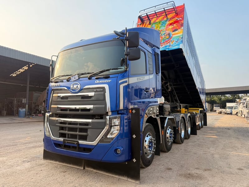 UD 390 แม่ปี64 ไมล์ 373,000 km. ลูกปี 67  #หัวลากพร้อมหางเซมิดั้ม #Lek1227-1228 