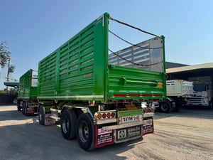 ISUZU FXZ 360 HP ปี 66 ไมล์ 500,000 KM. #พ่วงแม่ลูกกระบะดั้มอู่สหกิจ สแตนเลส #Lek1200-1201