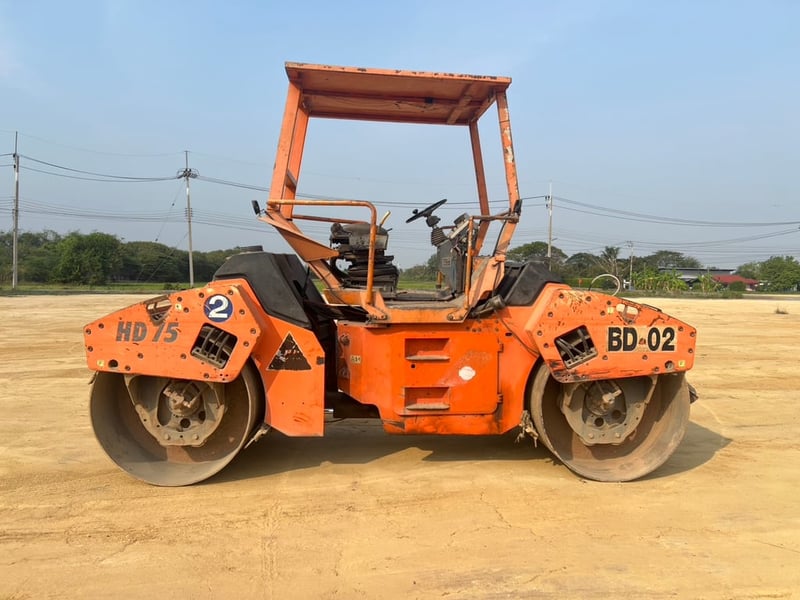 HAMM HD75 เบรกดาวน์ ปี 55 #ชั่วโมงใช้งาน 2,043 PM #LEK-N.23 