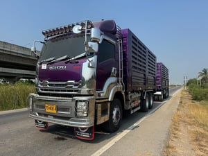 ISUZU FXZ 360 HP ปี 2565 ไมล์ 445,852 KM. #พ่วงแม่-ลูกไม่ดั้ม #LEK1234-1235