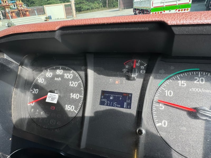  HINO DOMINATOR FC9J 175 แรง ปี66 ไมล์ 37,115 กม. # กระบะดั้ม SKT รั้ว 2 เส้น #LEK1160