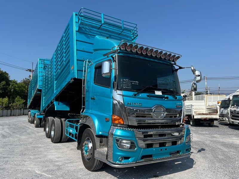 HINO FM1A 344 แรง ปี 66 #10ล้อแม่ลูกพ่วงดั้มเกษตร #LEK958 HINO FM1A 344 แรง ปี 66 #10ล้อแม่ลูกพ่วงดั้มเกษตร #LEK958