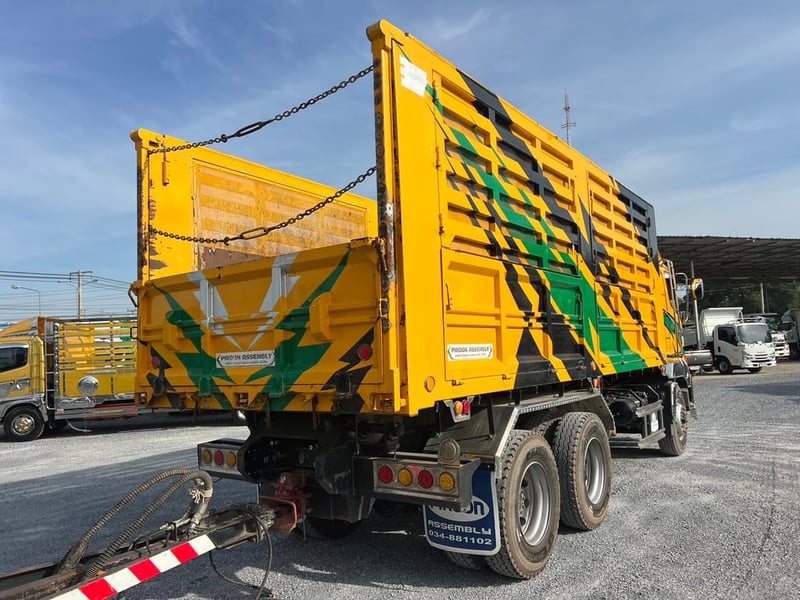 HINO FM1A 344HP ปี 66 ไมล์ 284,400 km. #10ล้อพ่วงเกษตร #LEK939-940