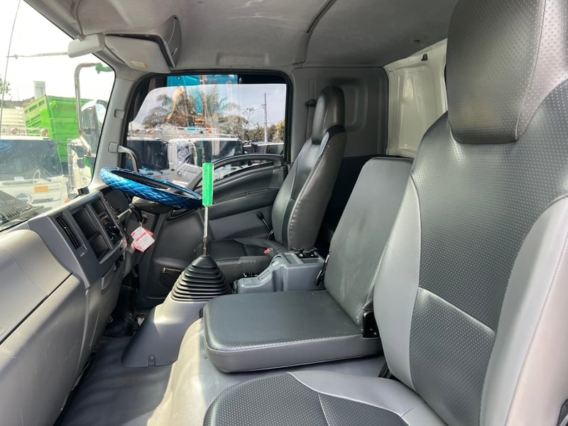 ISUZU FXZ 360 ปี 65 ไมล์น้อยเพียง 120,000 km. #รถพ่วงดินกระบะอลูมิเนียม SHK #LEK 943-944