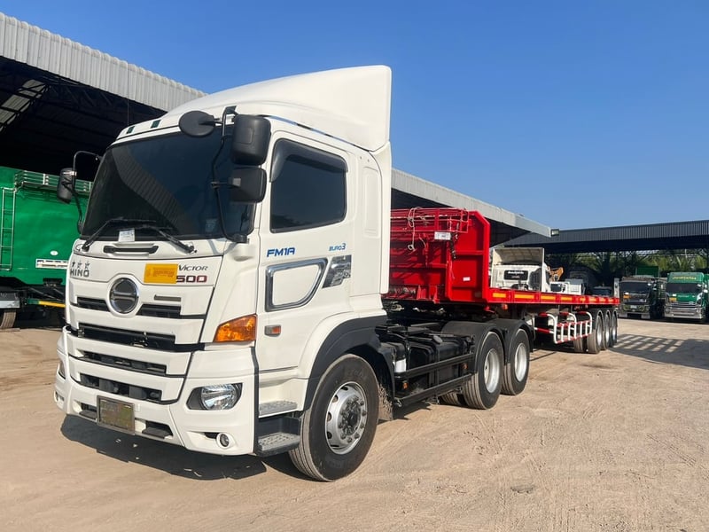 HINO FM1A 344 ปี65 ไมล์ 188,000km. # หัวลาก วิคเตอร์ #LEK1101