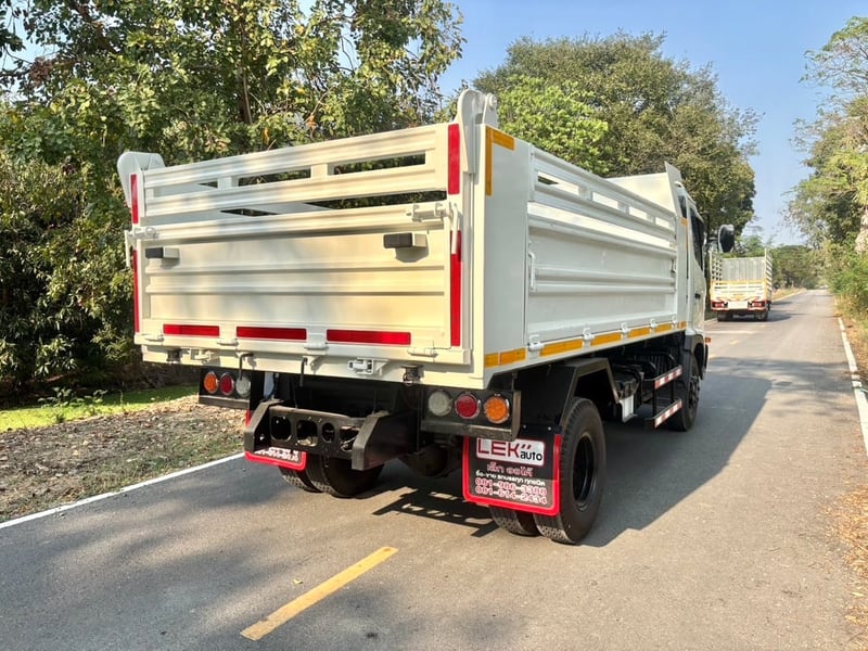 HINO FC9J 210 แรง ปี 2567 ไมล์แท้ 47,500 km #6ล้อ ดั้มสามมิตร #LEK1067