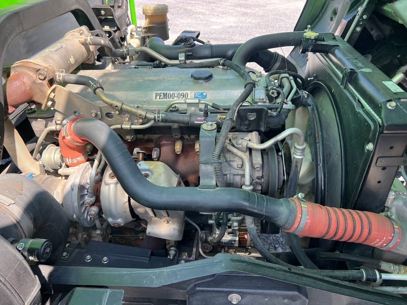 ISUZU FRR 210 HP ปี 66 ไมล์ 321,816  KM. #6ล้อล่องกระบะเหล็ก #LEK1125