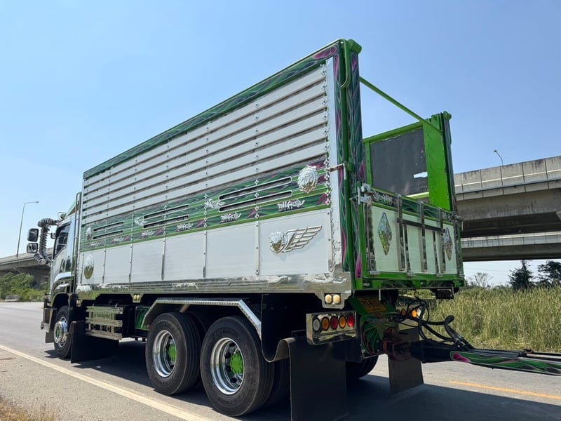 ISUZU FXZ 360HP หน้า GIGA ปี 2565 ไมล์ 208,467 KM. #แม่-ลูกดั้มเกษตร กระบะอลูมิเนียม พื้นเลส #LEK1231 - 1241 ISUZU FXZ 360HP หน้า GIGA ปี 2565 ไมล์ 208,467 KM. #แม่-ลูกดั้มเกษตร กระบะอลูมิเนียม พื้นเลส #LEK1231 - 1241