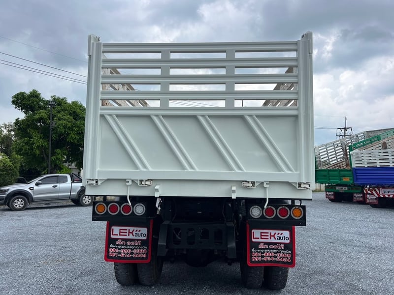 ISUZU FVZ 240 แรงม้า 2เพลา ปี 66 ไมล์น้อย 45,800 km. #กระบะดั้ม สามมิตร smm #LEK 793