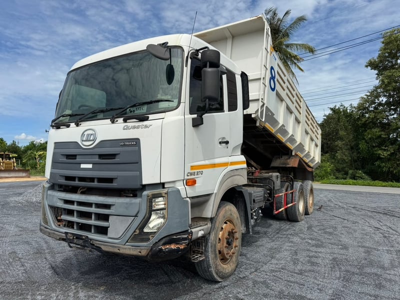 UD GWE370HP ปี62 #10ล้อดั้มพ์ 2เพลา ไมล์ 30,000 km. #กระบะดั้มท้องเรือ อู่ไทยรุ่ง TTR UD GWE370HP ปี62 #10ล้อดั้มพ์ 2เพลา ไมล์ 30,000 km. #กระบะดั้มท้องเรือ อู่ไทยรุ่ง TTR