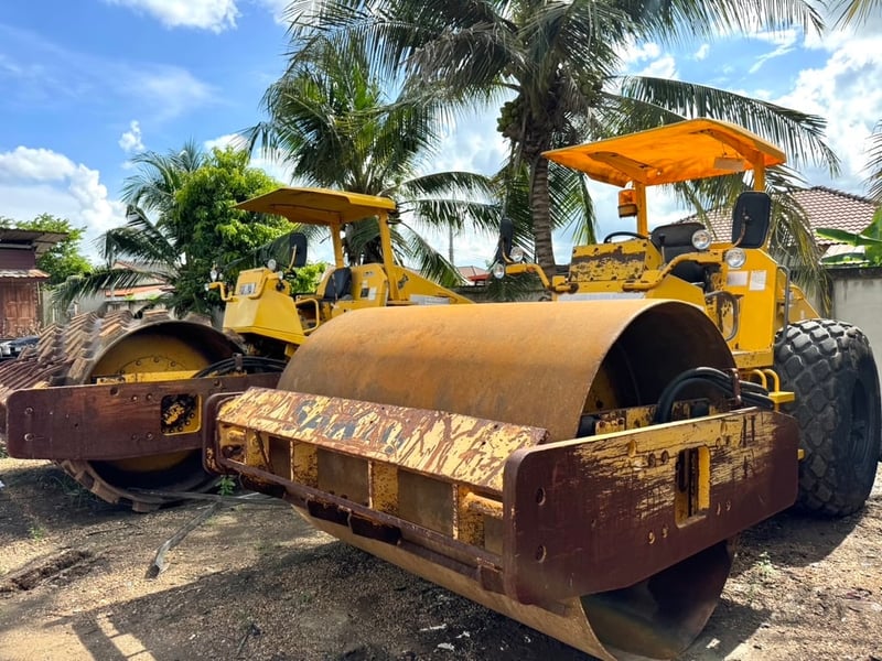 SAKAI SV510 10ตัน2เพลา เครื่องอีซูซุ6bg pm283ชม. #รถบด ล้อเรียบ