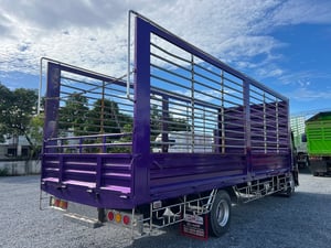 HINO FC9J 210 HP ปี64 ไมล์ 347,000 Km. # กระบะเหล็กยาว 6.60  ม.#LEK 737