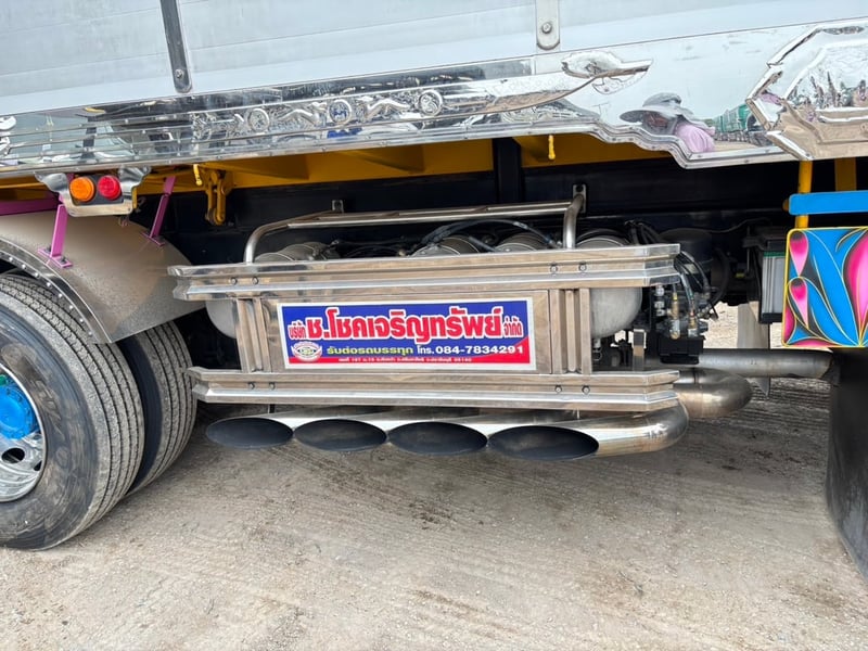 ISUZU FXZ 360 ปี66 ไมล์ 139,000 Km. #10ล้อพ่วงแม่-ลูก กระบะอลูมิเนียม #LEK1037-1085