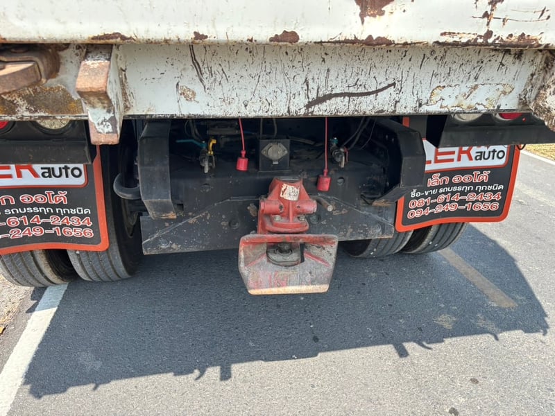 HINO FM1A วิคเตอร์ 344HP ปี 66 ไมล์ 201,404 KM. #กระบะดั้มสามมิตร SMM มีระบบลากพ่วง #LEK1002