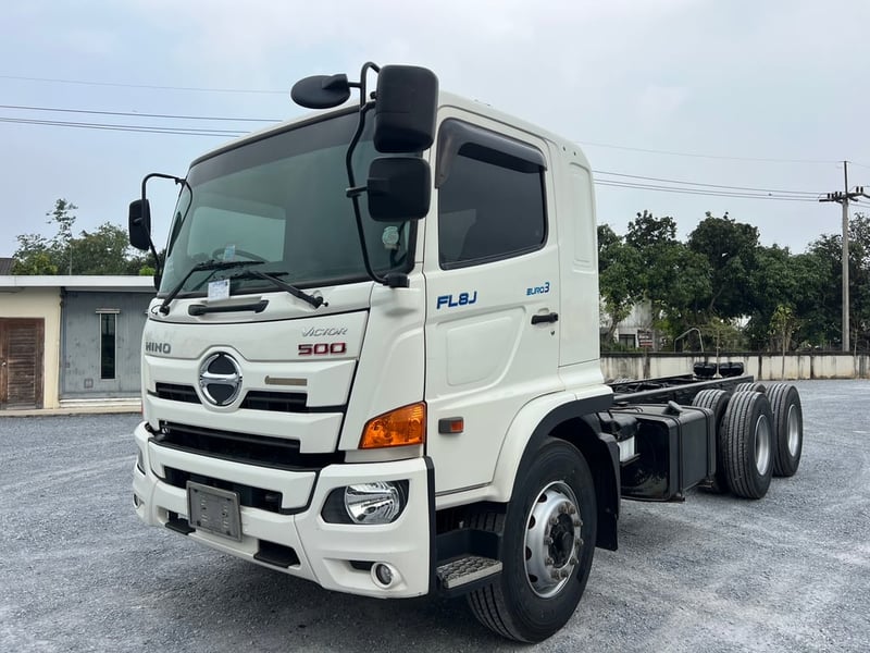 HINO FL8J 260HP ปี2566 ไมล์ 150,000 KM.  #หัวแซสซีเพลาเดียว #LEK116