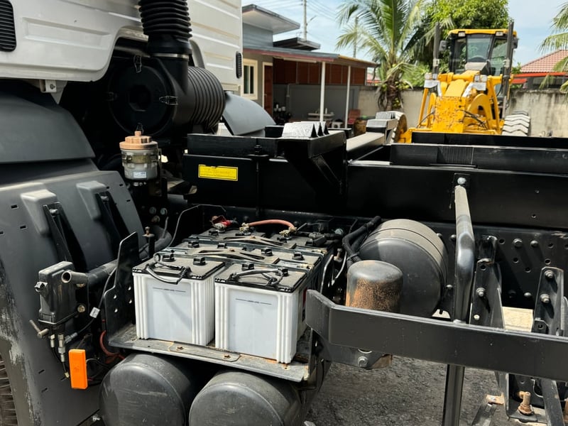 FUSO FJ280HP ปี65 ไมล์น้อย 59,939 km. #10ล้อกระบะดั้มสามมิตร #Lek 418 