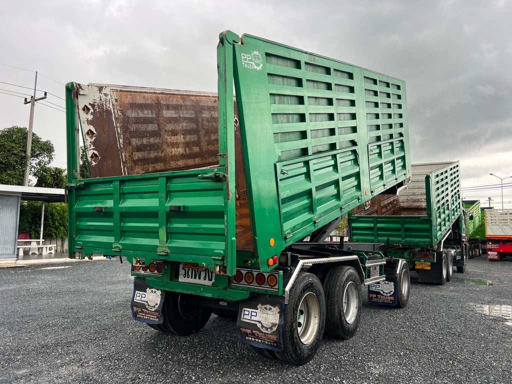 lSUZU FXZ 360 หน้า GIGA ปี 66 เลขไมล์เพียง 306,000 KM #กระบะดั้ม PP TRUCK กระบะเหล็กกึ่งเกษตร #LEK951-952 