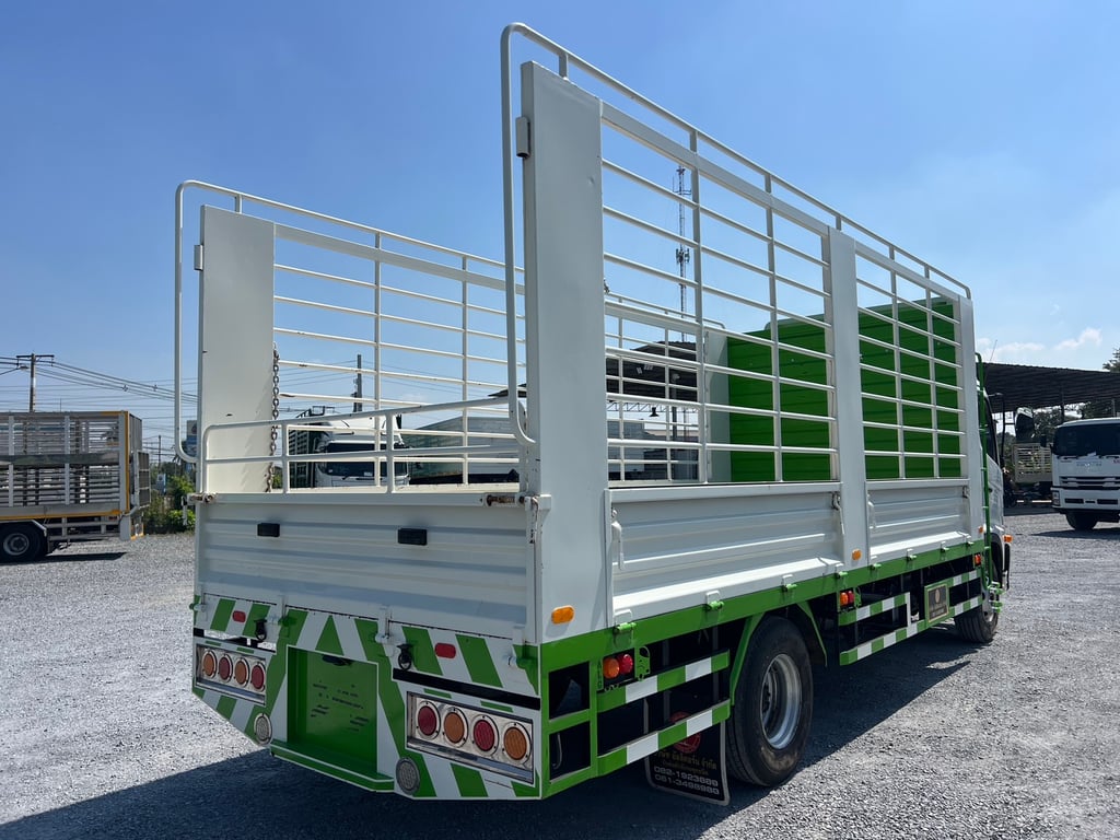 HINO FC9J 175 HP ปี 65 ไมล์ 11,700 กม. #6ล้อล่องกระบะเหล็ก #LEK1106