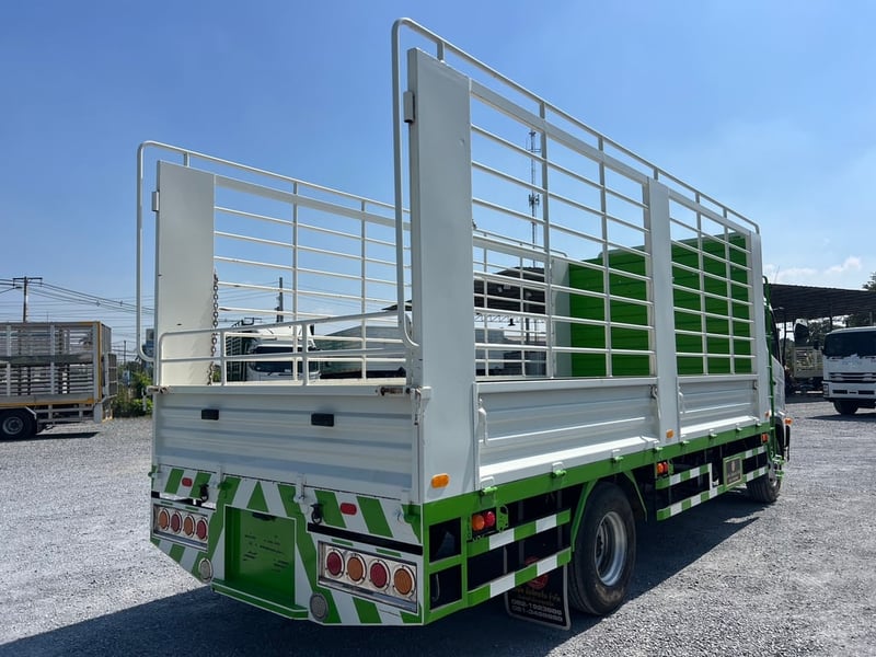 HINO FC9J 175 HP ปี 65 ไมล์ 11,700 กม. #6ล้อล่องกระบะเหล็ก #LEK1106