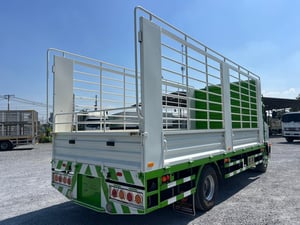 HINO FC9J 175 HP ปี 65 ไมล์ 11,700 กม. #6ล้อล่องกระบะเหล็ก #LEK1106