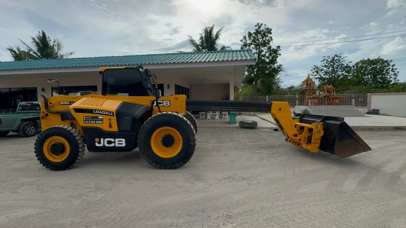 JCB 530-70 Telehandler ปี66 ชั่วโมงการทำงาน 6000 ชั่วโมง # LEK1264 JCB 530-70 Telehandler ปี66 ชั่วโมงการทำงาน 6000 ชั่วโมง # LEK1264