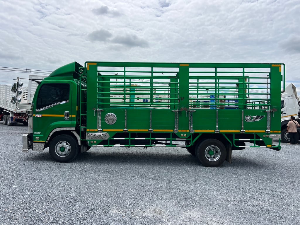 ISUZU FRR 210 แรงม้า | ปี 66 ไมล์ 308,109 กม.#กระบะเหล็ก พื้นเหล็ก แผงข้างอะลูมิเนียมยาว 5.60 เมตร เปิดรอบข้างได้#LEK834 ISUZU FRR 210 แรงม้า | ปี 66 ไมล์ 308,109 กม.#กระบะเหล็ก พื้นเหล็ก แผงข้างอะลูมิเนียมยาว 5.60 เมตร เปิดรอบข้างได้#LEK834