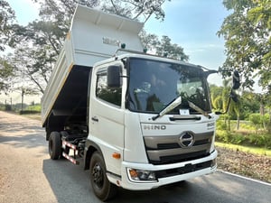 HINO FC9J 210 แรง ปี 2567 ไมล์แท้ 47,500 km #6ล้อ ดั้มสามมิตร #LEK1067
