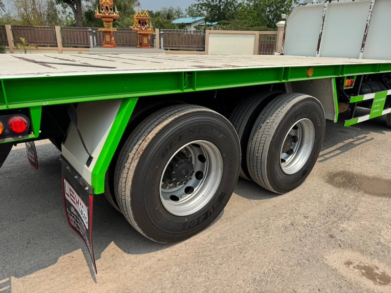 HINO FM2P 380 HP ปี 66 ไมล์ 53,761 km. #พื้นเรียบ แม่+ลูก #LEK 1247-1248