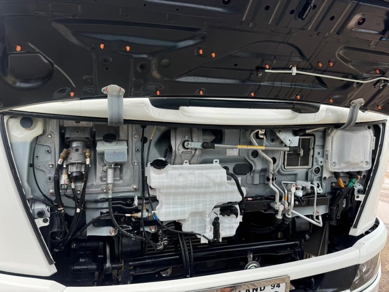 HINO FC9J 210 HP ปี66 (พฤศจิกายน) ไมล์ 3,770 KM. #กระบะดั้ม SST 4 เมตร #LEK 983 