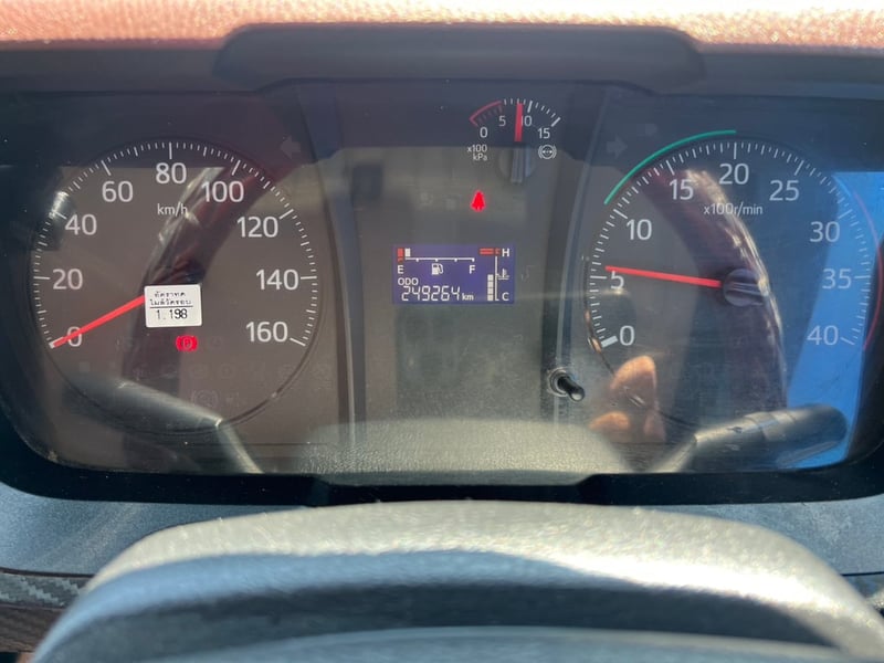 HINO FC9J 210HP ปี66 ไมล์  249,264 KM. #6ล้อเครน #LEK 1097