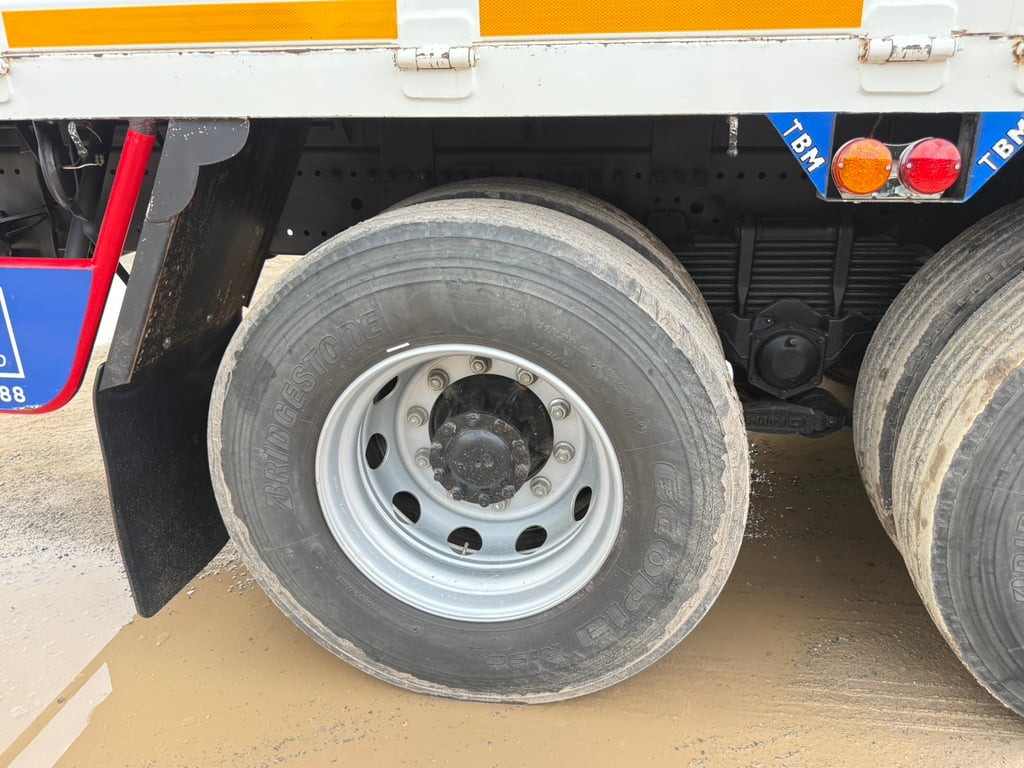 ็HINO FM1A 344 แรงม้า ปี 66 ไมล์แท้แค่ 13,000 KM. #10ล้อเครน XCMG 6.5 ตัน (4 ปลอก 3 ชัก) #LEK1058 