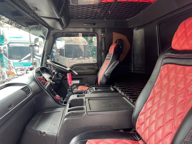 SUZU GIGA หัวตึก (รถประกอบ) จดปี 64 ไมล์ 805,547 KM. #12ล้อแท้ เพลาเดียว #LEK 1074