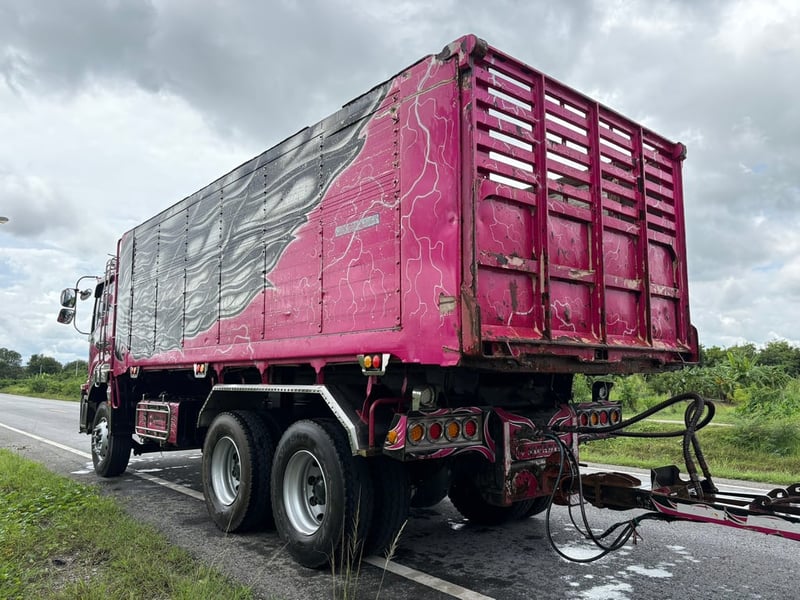 ISUZU FXZ 360 ปี63 ไมล์ 362,000km. #รถพ่วงกระบะดั้มสหกิจ อลูมิเนียม#LEK 812-813