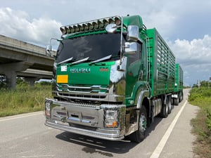 ISUZU FXZ 360 ปี65 ปลายปี  mt ไฟหน้าตัวใหม่ ไมล์ 295,000 กม. #10ล้อพ่วงไม่ดั้ม #LEK 996,997