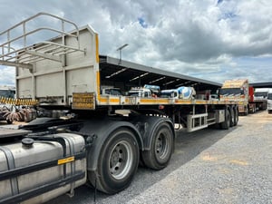 ็็HINO FM1A 344 ปี 58 ไมล์ 829,050 KM. #หัวลากฮีโน่ วิคเตอร์ พร้อมหางพื้นเรียบสามมิตร ปี62 