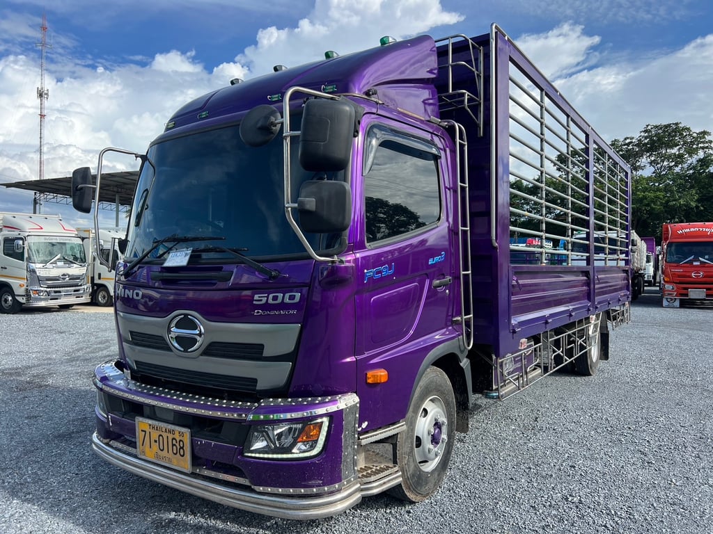 HINO FC9J 210 HP ปี64 ไมล์ 347,000 Km. # กระบะเหล็กยาว 6.60 ม.#LEK 737 HINO FC9J 210 HP ปี64 ไมล์ 347,000 Km. # กระบะเหล็กยาว 6.60 ม.#LEK 737