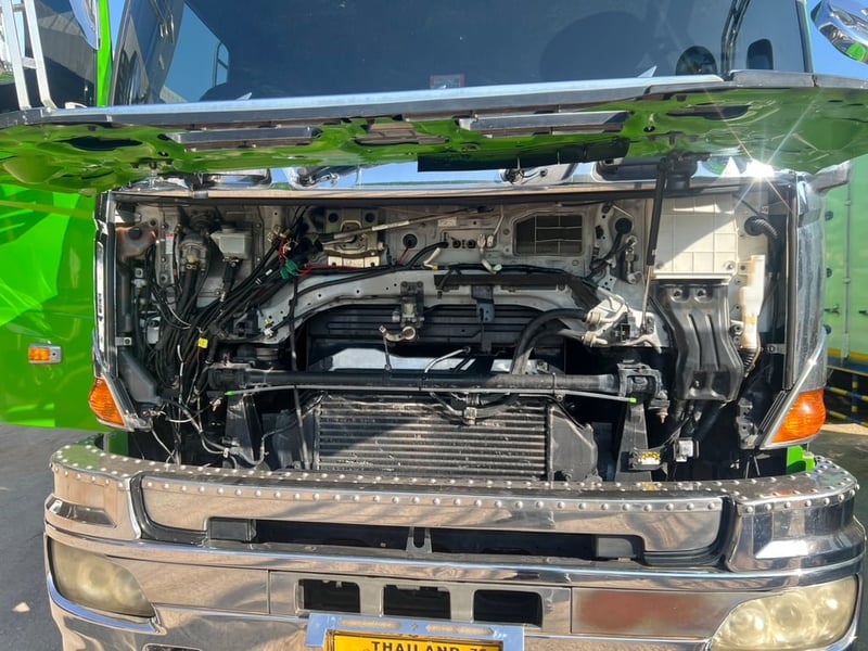  HINO S700 344 HP ไมล์ 369,000 KM. #12ล้อแท้ ปี 2565 เพลาเดียว #LEK1128