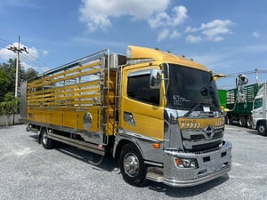  HINO FC9J 210 HP ไมล์ 290,000 KM.  #รถวัวกระบะอลูมิเนียม #LEK1066