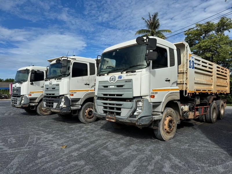 UD TRUCKS CWE 280 HP ปี 62 ไมล์ 59,946 KM.#กระบะดั้ม ดิน หินต่ออู่ไทยรุ่ง(TTR) UD TRUCKS CWE 280 HP ปี 62 ไมล์ 59,946 KM.#กระบะดั้ม ดิน หินต่ออู่ไทยรุ่ง(TTR)