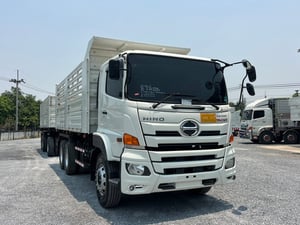 HINO FM1A 344HP แม่ปี 65 ลูกพ่วงสามมิตร ปี 2566 ไมล์ 201,404 KM. #แม่ลูก-กระบะดั้มสามมิตร SMM #LEK1002 ,719 