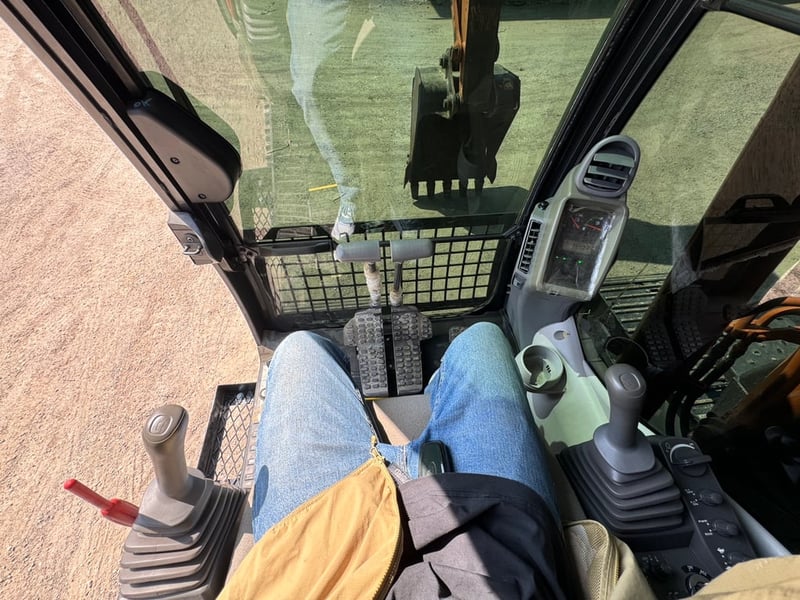 HITACHI ZX130-5C 90 แรงม้า ปี 66 เลขชั่วโมง 3,640 ชม. #แมคโคร  #LEK1087