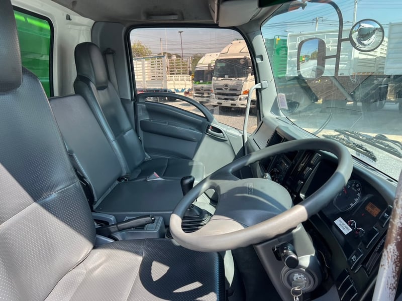 ISUZU FRR 210 HP ปี 66 ไมล์ 321,816  KM. #6ล้อล่องกระบะเหล็ก #LEK1125