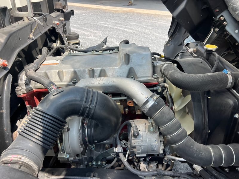 HINO FC9J 175 HP ปี 65 ไมล์ 26,567 KM. #ตู้ 10 บานเปิดรอบ ยาว 6.60 เมตร #LEK1073