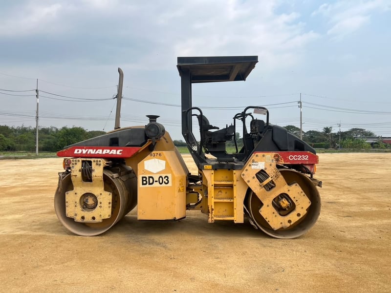 Dynapac CC232 ปี65 ชั่วโมงใช้งาน 2,461 pm. #รถบดเบรกดาว #N.22